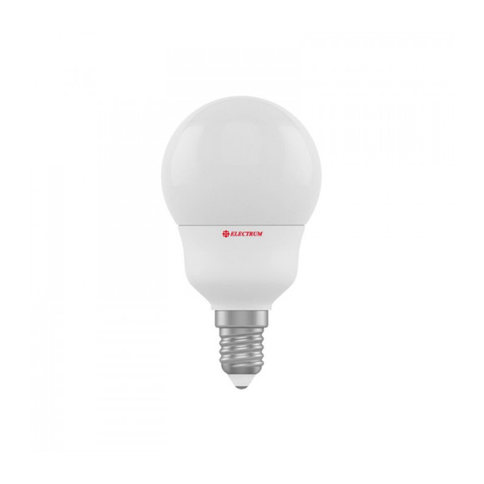 Лампа світлодіодна Electrum стандартна А50 LD-7 6W E14 3000K алюмопл. корп. A-LD-1 356