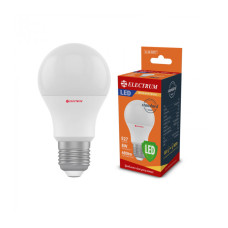 Лампа светодиодная Electrum стандартная LS-8 8W E27 2700K алюмопл. корп. A-LS-0377