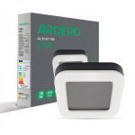 Накладний світлодіодний світильник Ardero AL3007-SB 30Вт 5000К IP65 чорний