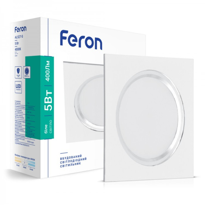 Світлодіодний світильник Feron AL527-S 5W 4000K