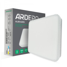 Накладний світлодіодний світильник Ardero AL804ARD 36Вт 5000К ІР40 білий декор
