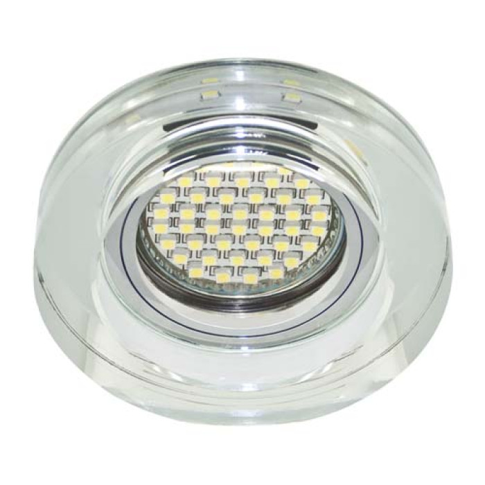 Вбудований світильник Feron 8080-2 з LED підсвічуванням