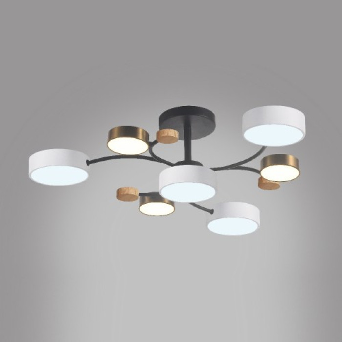 Світлодіодна люстра з пультом Ardero AL6197ARD SCANDY 70Вт 3000-6500К IP20
