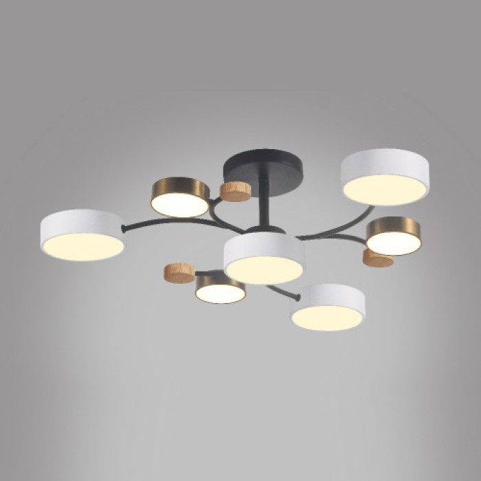 Світлодіодна люстра з пультом Ardero AL6197ARD SCANDY 70Вт 3000-6500К IP20