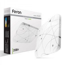 Накладной светодиодный светильник Feron AL537 20Вт 5000К IP20 белый