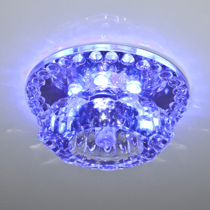 Вбудований світильник Feron JD125 c LED підсвічуванням RGB