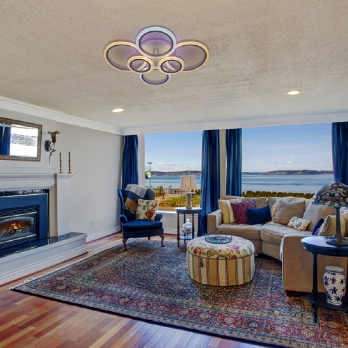 Светодиодная люстра с пультом Ardero AL6460ARD SOFT R 120Вт 3000-6500К IP20