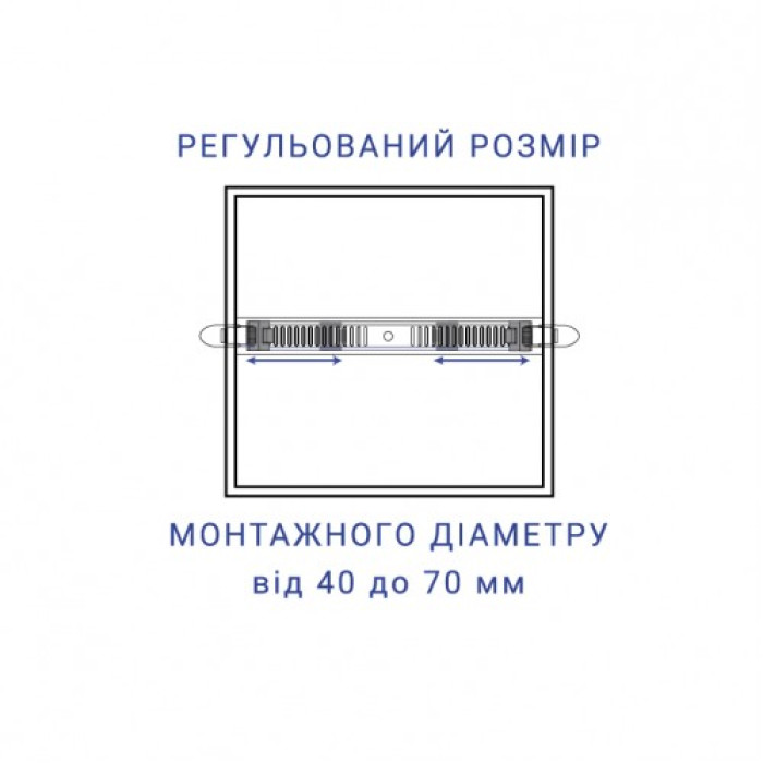 Встраиваемый светодиодный светильник Feron AL704-S 7W 4000К