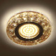 Вбудований світильник Feron 8585-2 з LED підсвічуванням MR16 коричневий 4000K SMD2835 15leds