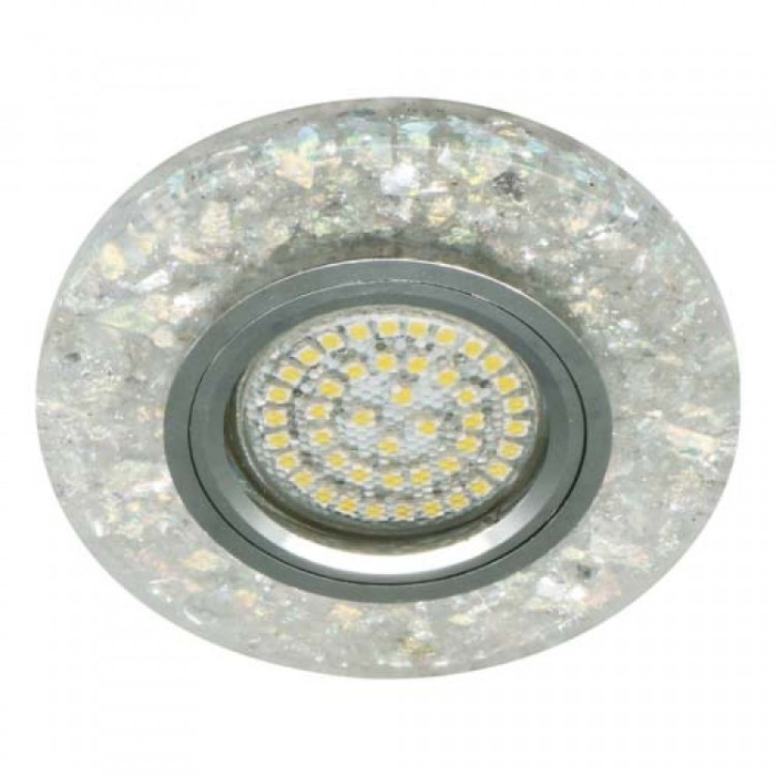 Вбудований світильник Feron 8585-2 з LED підсвічуванням MR16 білий 4000K SMD2835 15led