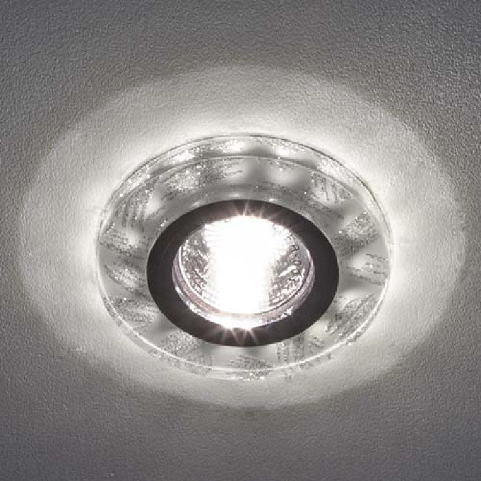 Вбудований світильник Feron 8686-2 з LED підсвічуванням
