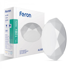 Накладний світлодіодний світильник Feron AL588 12Вт 5000К IP20 білий