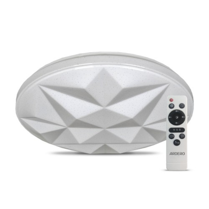 Світлодіодний світильник Ardero AL5000-2ARD AMBER 54Вт 2700-6500К+RGB IP20 білий