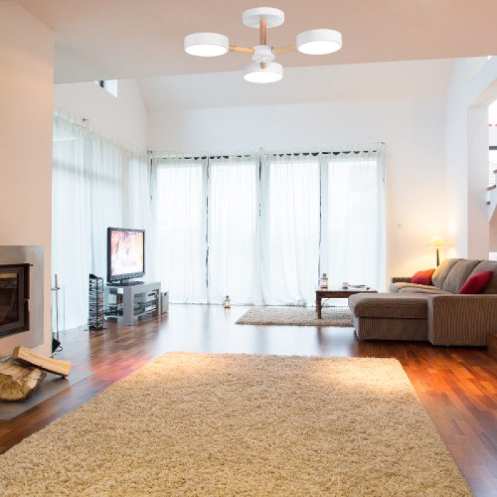Светодиодная люстра с пультом Ardero AL6193ARD SCANDY 40Вт 3000-6500К IP20