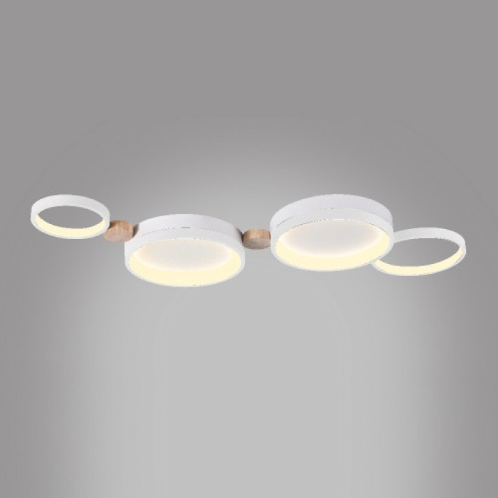 Світлодіодна люстра з пультом Ardero AL6194-1ARD SCANDY 65Вт 3000-6500К IP20