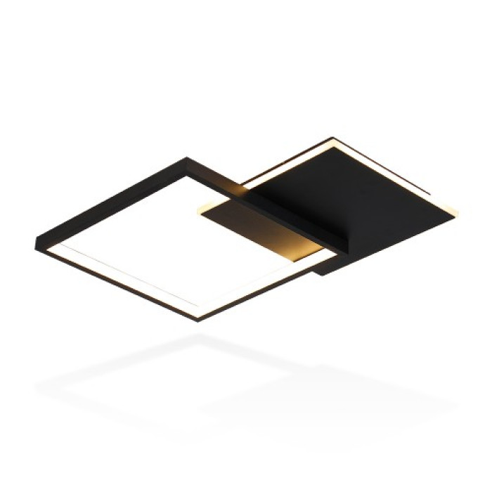 Светодиодная люстра с пультом Feron AL6200 QUADRO S 50Вт 3000-6500К IP20 черный