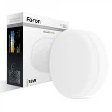 Накладной светодиодный светильник Feron AL514 18Вт 4000К IP20 белый
