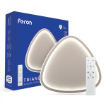 Светодиодная люстра с пультом Feron AL6090 TRIANGLE 60Вт 3000-6500К IP20