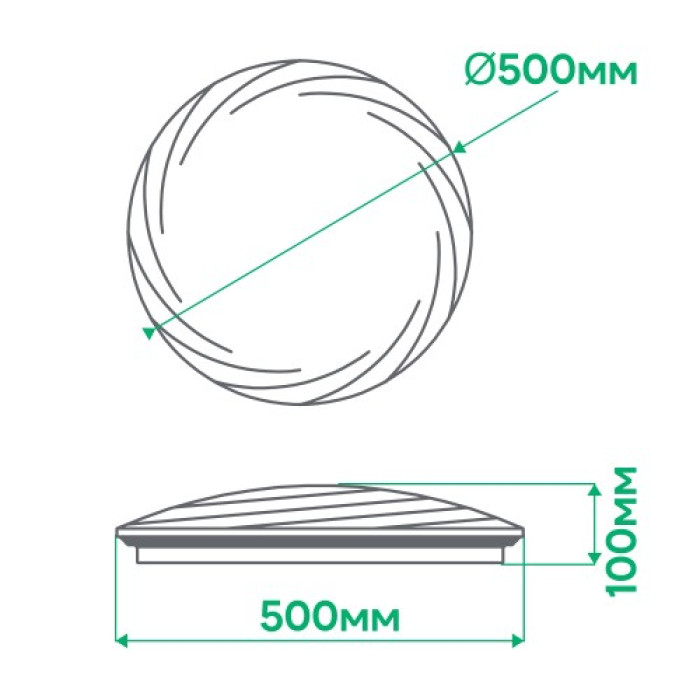 Світлодіодний світильник Ardero AL5000-3ARD 72W SUNLIGHT