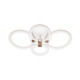 Світлодіодна люстра з пультом Ardero AL6134-1ARD FELICITY GOLD 76Вт 2700-6500К IP20
