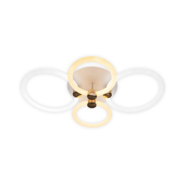 Світлодіодна люстра з пультом Ardero AL6134-1ARD FELICITY GOLD 76Вт 2700-6500К IP20
