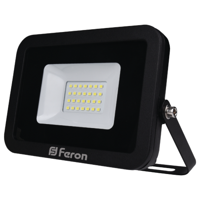 Світлодіодний прожектор Feron LL-853 30Вт 6400K IP65 чорний
