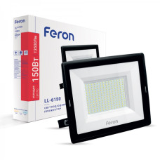 Светодиодный прожектор Feron LL-6150 150Вт 6400K IP65 черный