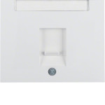 Накладка для суппортів під модуль RJ12/RJ45 пол. білизна Berker K.1 (11707009)