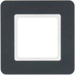 Рамка 1-пост пластикова антрацит, Q.7 Berker 10116186