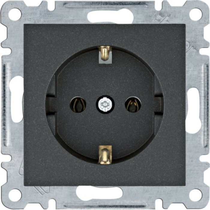 Розетка Hager Lumina-2 із заземленням (WL1053)