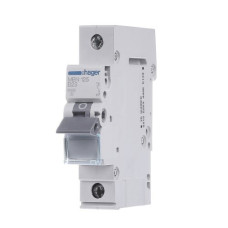 Автоматический выключатель Hager MBN125 6кА B 25A 1P