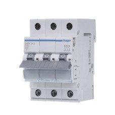 Автоматический выключатель Hager MBN340 6кА B 40A 3P