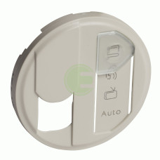 Накладка RJ-45 розетки Legrand Celiane (066237) STP cat6 для оптимизированной сети (с этикеткой) (слоновая кость)