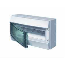 Щит ABB Mistral65 750 18 модулей IP65 прозрачные двери навесной (1SL1213A00)