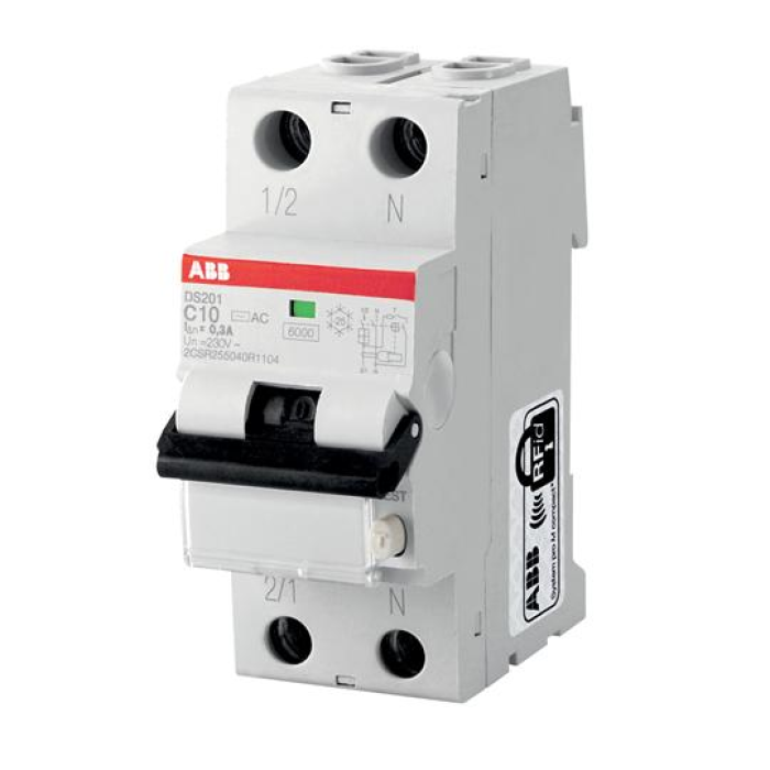 Дифференциальный выключатель ABB DS201 C16 AC30 (2CSR255040R1164)