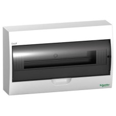 Щит Schneider Electric Easy9 навісний 18 модулів димч. двері IP40