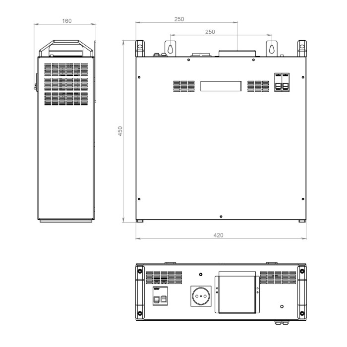 Стабилизатор напряжения трехфазный Volter-27 пттм (3*9) (VLR-3X962)