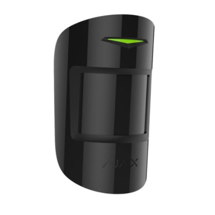 MotionProtect Plus black датчик руху з мікрохвильовим сенсором AJAX