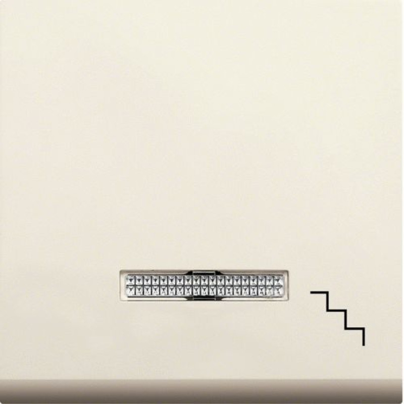 Кнопка Hager Lumina-2 «Лестница» крем