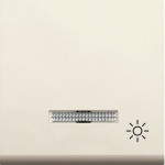 Кнопка Hager Lumina-2 «Світло» крем (WL6121)