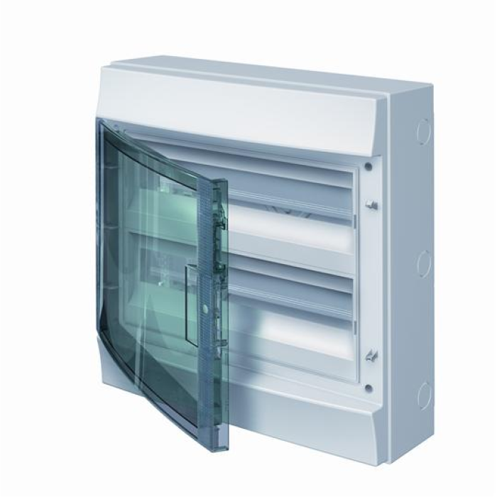 Щит ABB Mistral65 750 36 модулів (18x2) IP65 прозорі двері навісний (1SL1215A00)
