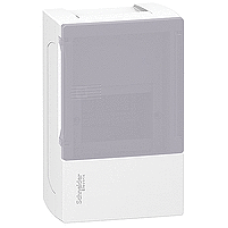 Щит Schneider Electric Mini Pragma 4 модуля навесной дымч. дверь IP40