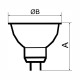 Лампа світлодіодна Electrum MR-16 LR-6 3W GU10 3000K алюмопл. корп. A-LR-0474