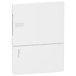 Щит Schneider Electric Mini Pragma 6 модулів врізний білі двері IP40