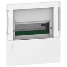 Щит Schneider Electric Mini Pragma 4 модулі врізний прозорі двері IP40