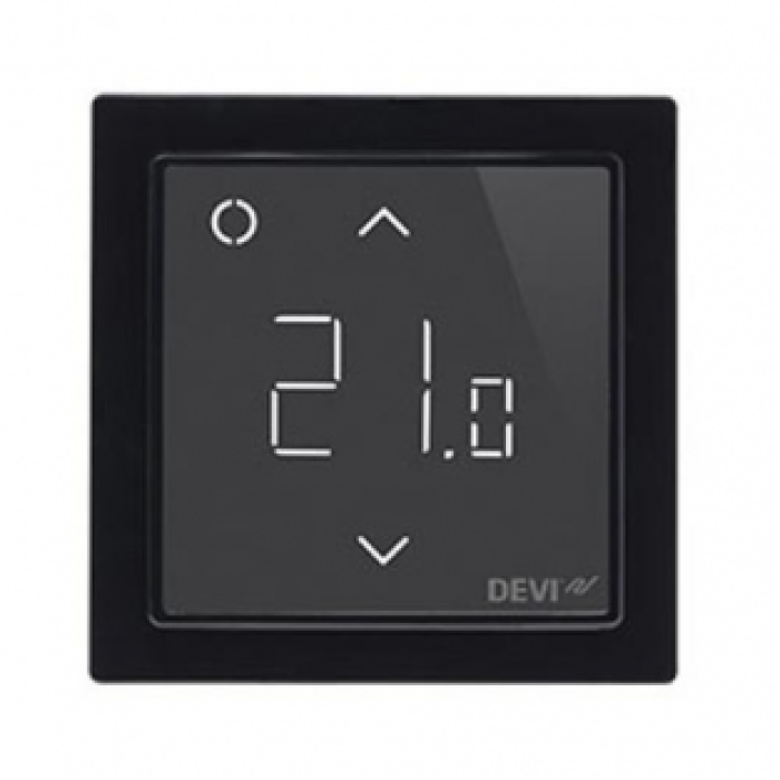 Терморегулятор DEVI DEVIreg Smart Pure Black черный