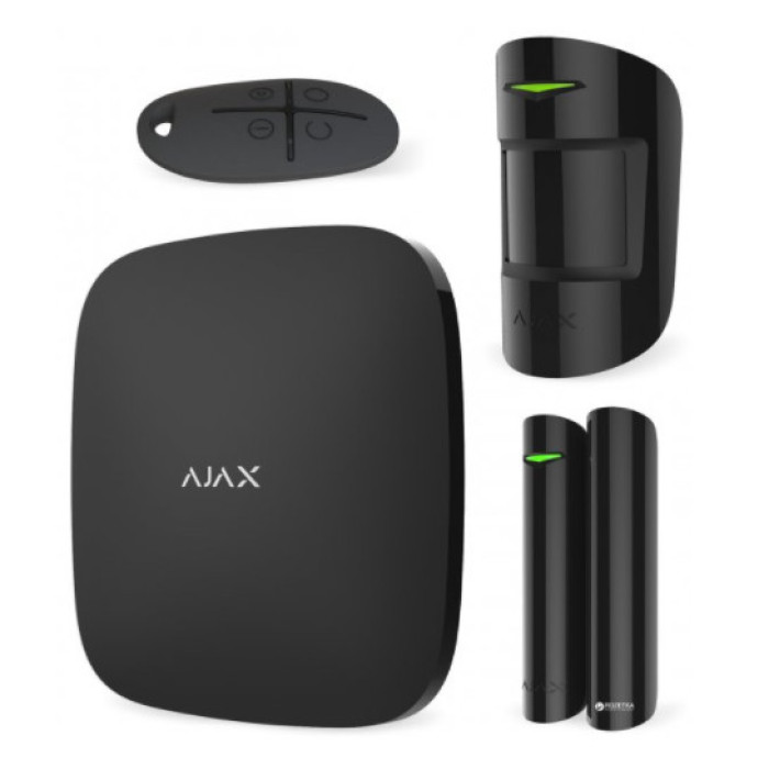 StarterKit black EU комплект охоронної сигналізації AJAX