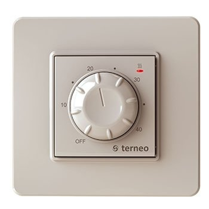 Терморегулятор Terneo RTP теплої підлоги слонова кістка
