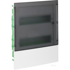 Щит Schneider Electric Mini Pragma 2 ряди/24 модулі врізний прозорі двері IP40