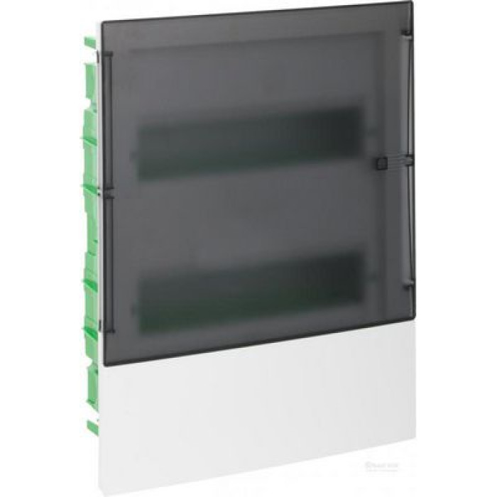 Щит Schneider Electric Mini Pragma 2 ряди/24 модулі врізний прозорі двері IP40